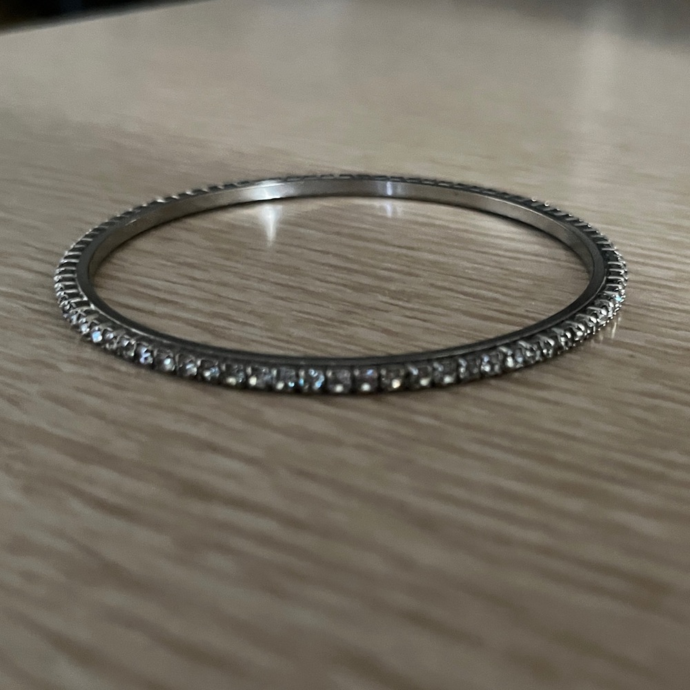 Vintage Rhinestone Bangle - Picture 10 of 12
